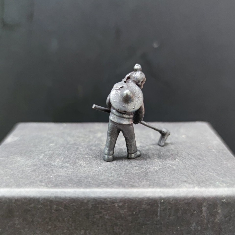 Copper farmer small statue Bonsai Suiseki Micro Landscape Decoration eBay