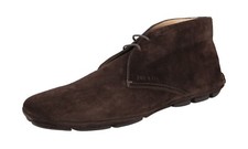 PRADA Leather Desert Chukka Boots Shoes - 2TD001 - Brown - NEW -  US 8 EU 41
