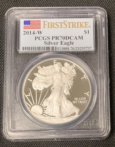 2014-W American Silver Eagle ~ PCGS PR-70 DCAM ~ First Strike