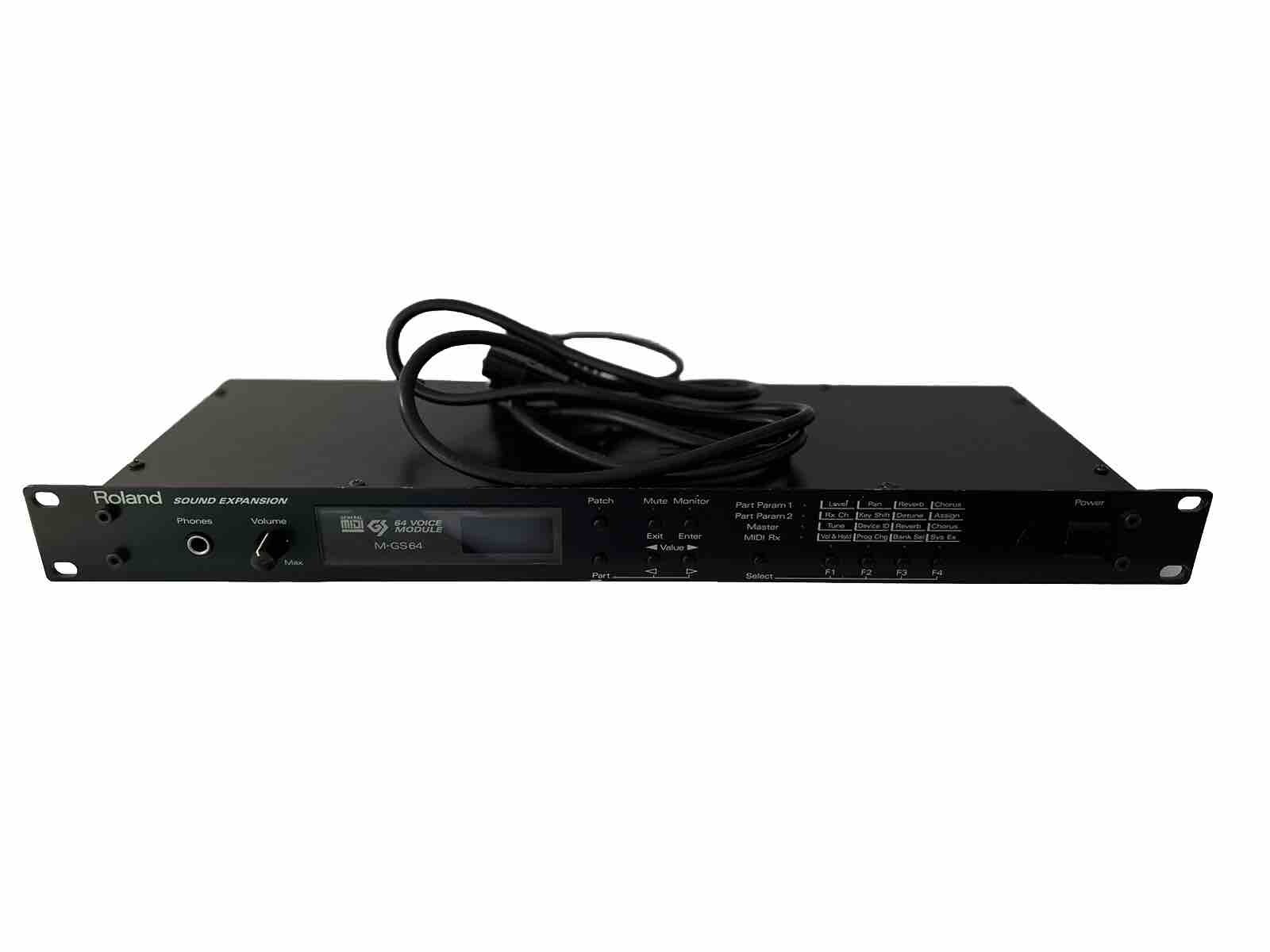 Roland MGS64 Sound Expansion Synth Module eBay