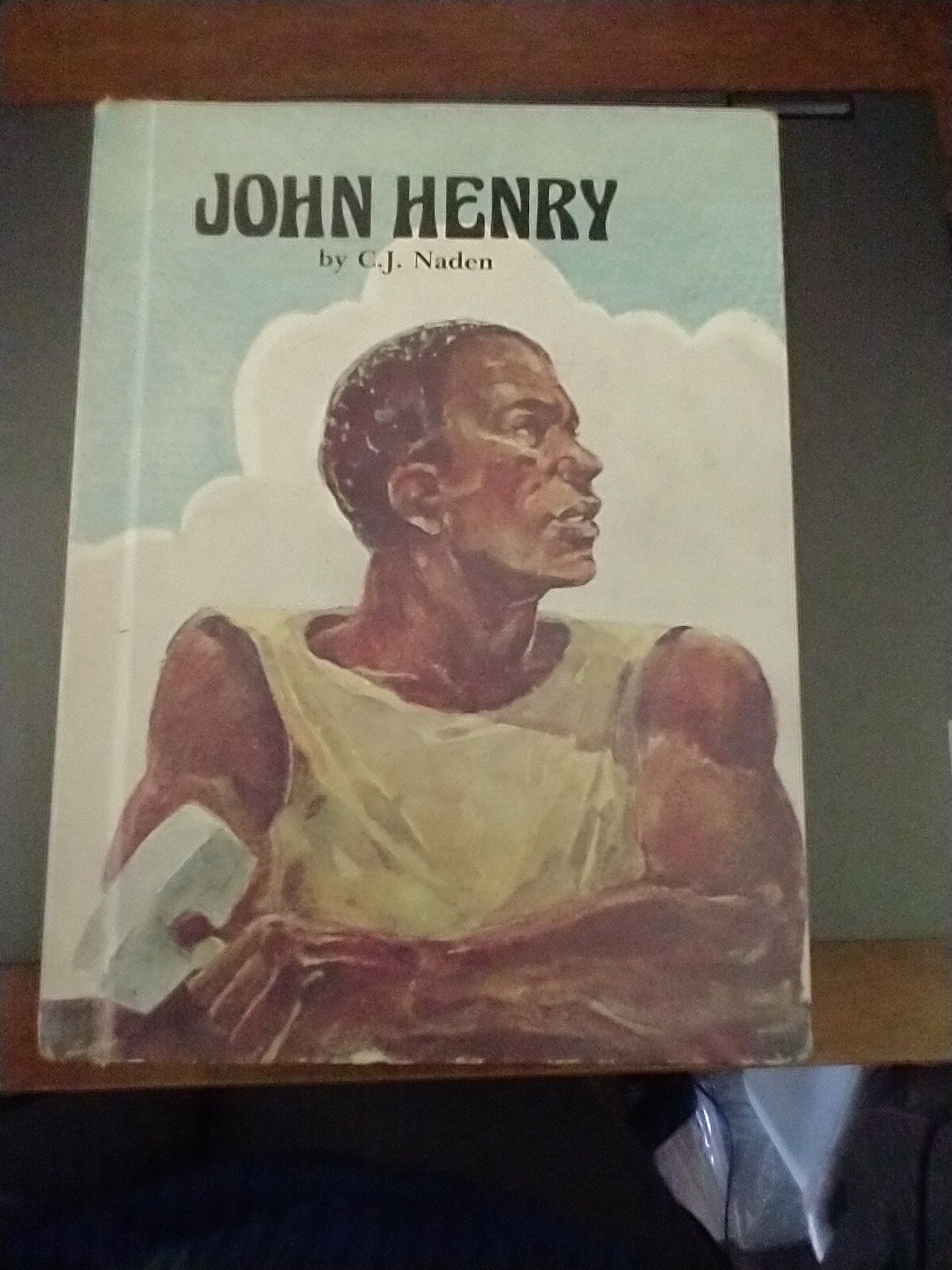 "JOHN HENRY" by C.J. NADEN Hardcover Illustrated Children's book (1980, Troll)