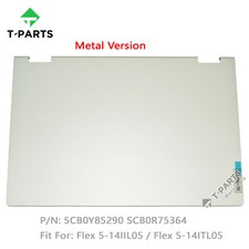 New for Lenovo Ideapad Flex 5-14IIL05 5-14ITL05 LCD Back Cover Rear Lid Metal SI