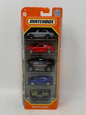 Matchbox 2020 MBX City Drivers 5-Pack 1:64 Diecast | eBay