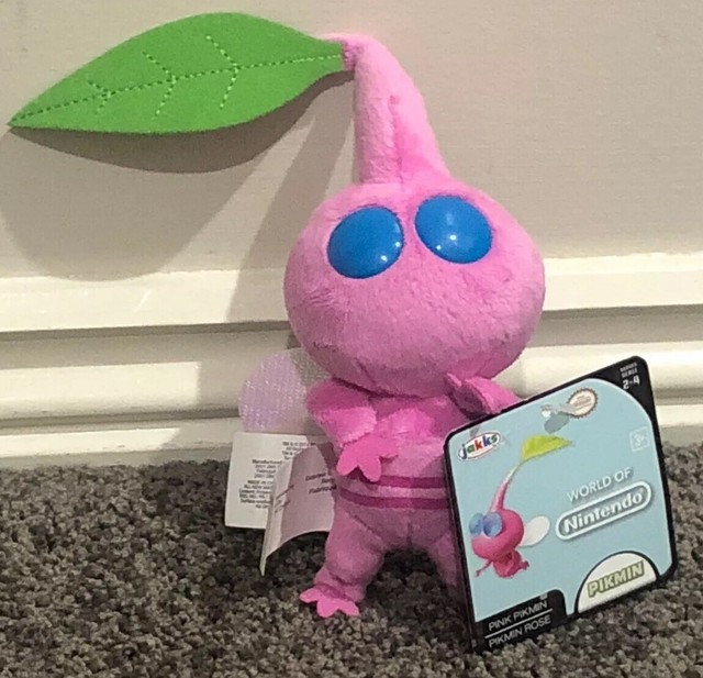 pink pikmin plush
