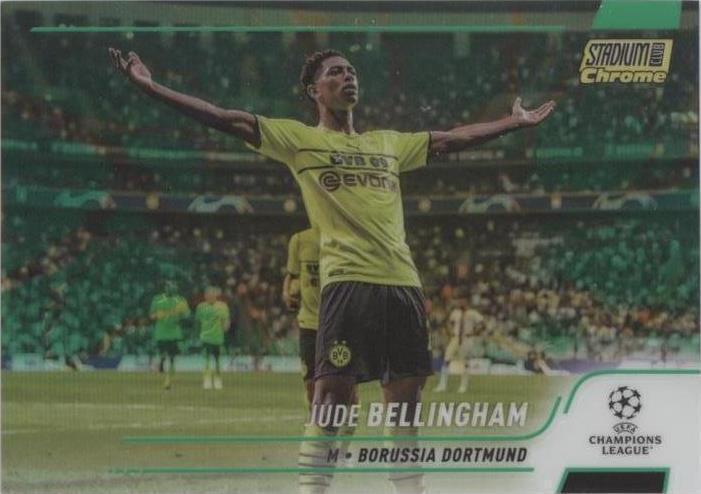 ベリンガム　topps stadium club 2022 Topps Stadium Club Chrome UEFA #22 JUDE BELLINGHAM