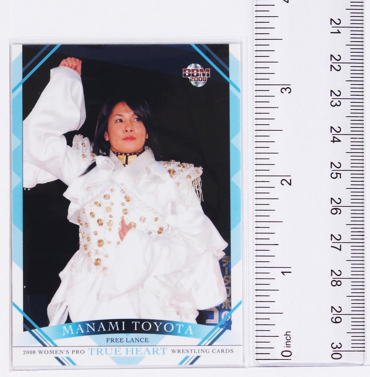 MANAMI TOYOTA - 2008 BBM Women's Pro-Wrestling Trading Card