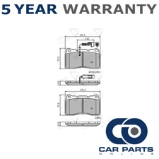 Brake Pads Set Front CPO Fits Alfa Romeo 159 2005-2012 166 1998-2007