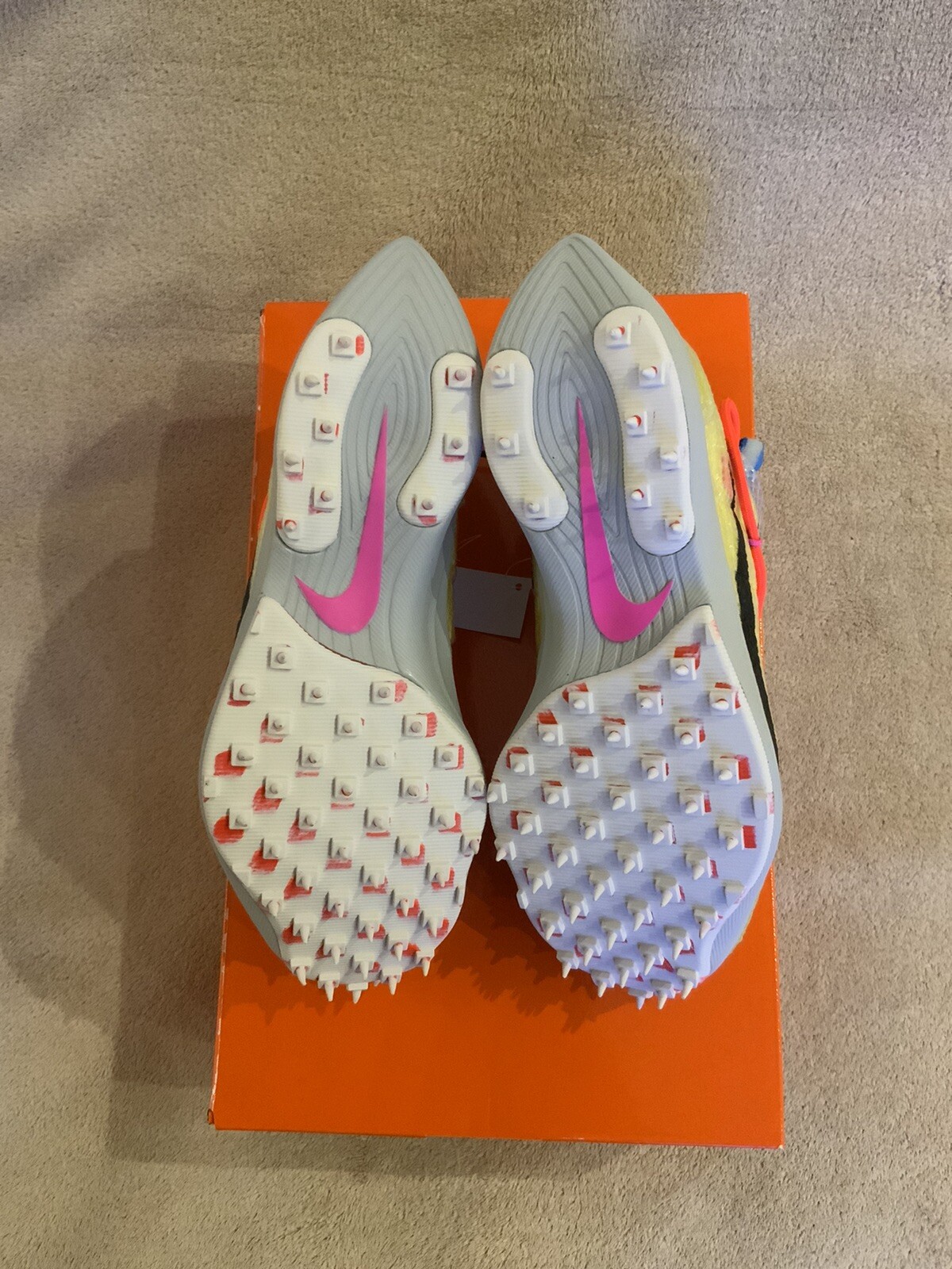 OFF WHITE X NIKE Nike x Off White Vapor Street Virgil Abloh US uomo 3 5 W 5 gialle