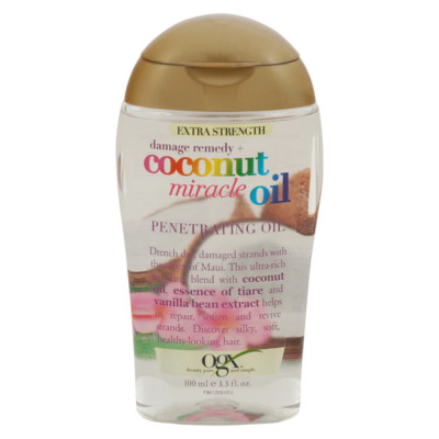 Ogx Extra Strength Damage Remedy + Coconut Miracle Oil (4 Pack)