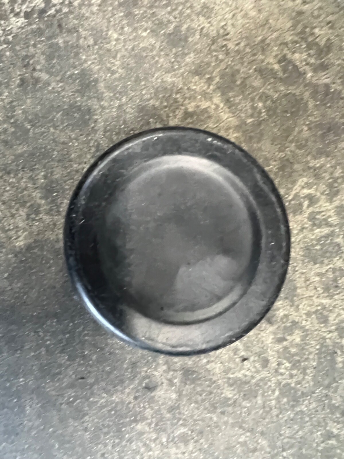 OEM Mitsubishi MB413644 Black Wheel Center Cap for 87-96 Mighty  