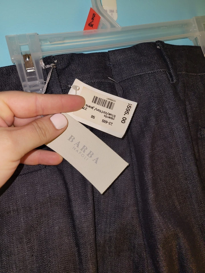 Pantalones informales estilo jean Barba Napoli talla nueva con etiquetas 40 Foto 4 de 4