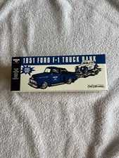 MINT 1951 FORD F-1 TRUCK BANK WIX FILTERS NIB BY ERTL SMOKE FREE HOME