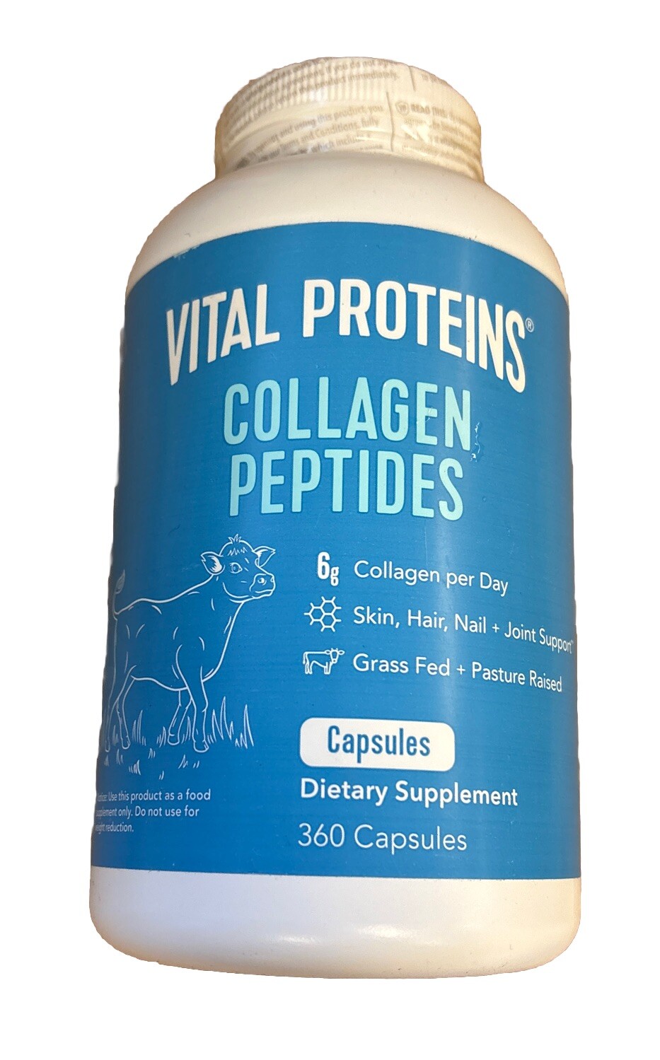 Vital Proteins Collagen Peptide 360 Capsules Exp 06 2026 Sealed S L1600 