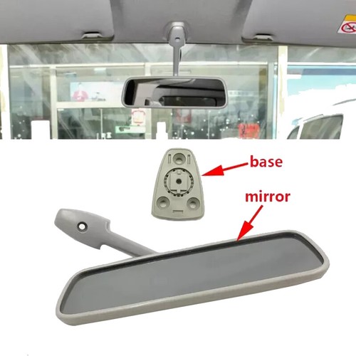 Car Inner Interior Rear Reverse Back View Mirror With Base For Nissan NV200 - Picture 2 of 7