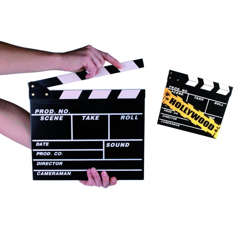 Claqueta Director Cine Apoyo Rep Profesional Texto Original En Madera Clapper 1: