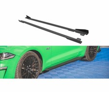 CUP Seitenschweller Ansätze + Wings für Ford Mustang GT MK6 FL Skirts Leisten V1
