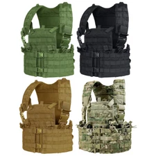 Condor CS Modular Chest Set MOLLE Adjustable Airsoft Chest Rig Tactical Vest