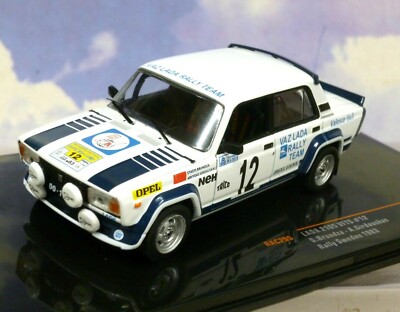 IXO 1/43 LADA VAZ 2105 VFTS #12 SWEDISH RALLY 1983 S.BRUNDZA/A.GIRDAUSKAS RAC295