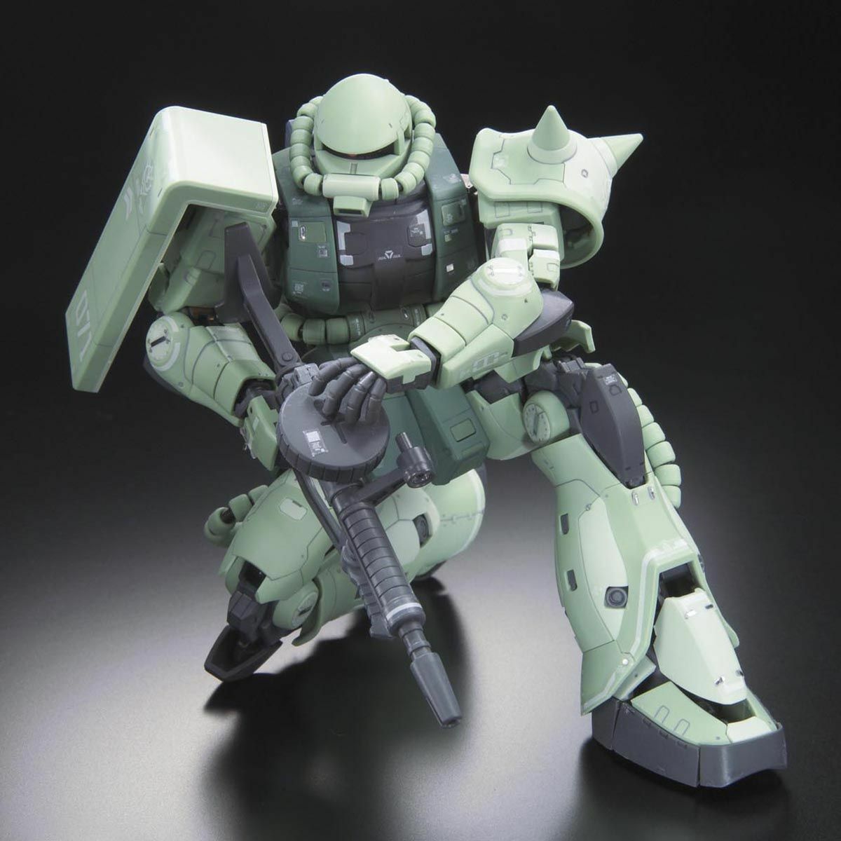 BANDAI RG Gundam 1/144 MS-06F ZAKU II Mass Productive Plastic