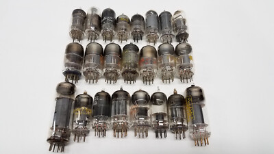 Raytheon Electron Tube Realistic GE TungSol RCA Motorola Sylvania (23) Vintage