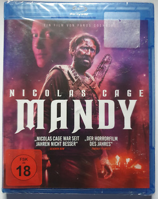 MANDY - NICOLAS CAGE - DER HORRORFILM DES JAHRES (Blu-ray) NEU; OVP; FSK18