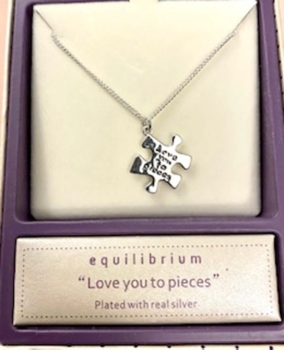 Love you to pieces hotsell necklace