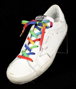 golden goose rainbow laces