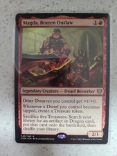 MTG Magda, Brazen Outlaw Kaldheim 142/285 Regular Rare NM 