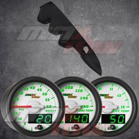 00-06 Gmc Sierra W Speaker Truck Triple Pod + White Maxtow Custom Gauge Package on sale 00-06 Gmc Sierra W Speaker Truck Triple Pod + White Maxtow Custom Gauge Package on sale