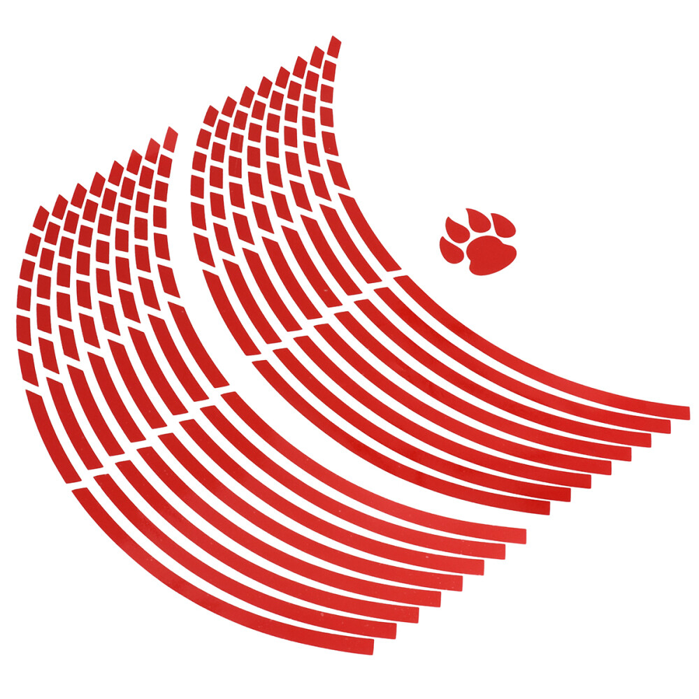 Motorcycle Reflective Tape Bike Wheel Rim Stickers Bike Reflective Tape