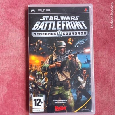 STAR WARS BATTLEFRONT RENEGADE SQUADRON - PSP - GREAT CONDITION ENG COVER