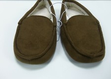 Cat Jack Tan Faux Fur Lined Carmelo Moccasin Slippers Unisex Kids Small 13 / 1
