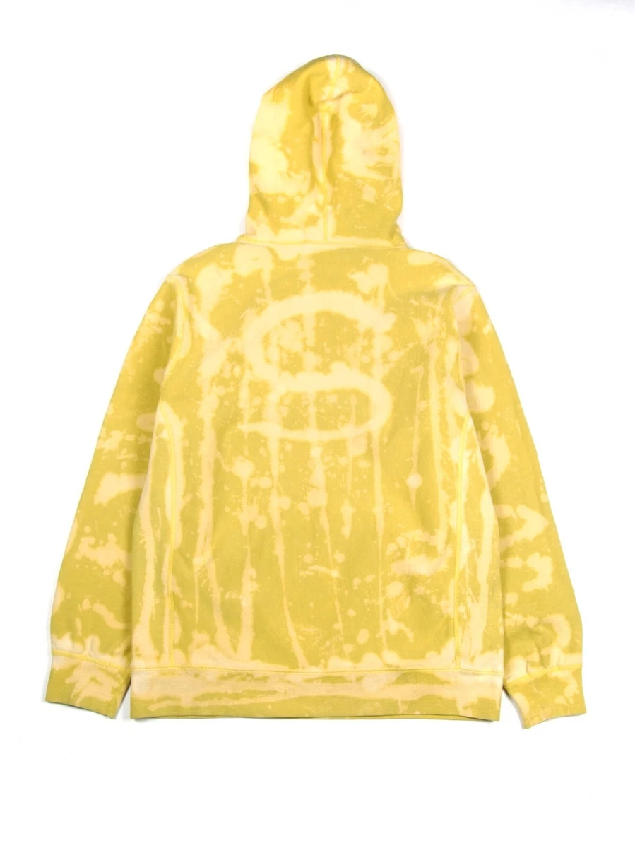 Supreme bleached hoodie new arrivals