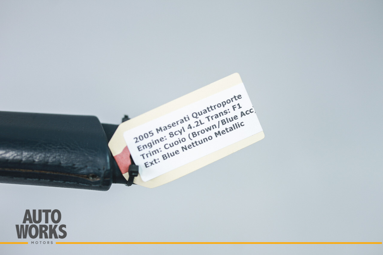 04-08 Maserati Quattroporte M139 Emergency Parking Hand Brake Handle OEM