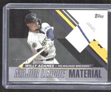 Willy Adames 2024 Topps Major League Material Relics Black  #MLM2-WA /199