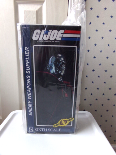 NEW Sideshow GI Joe DESTRO ENEMY WEAPONS SUPPLIER 12" Scale SEALED UNOPENED BOX