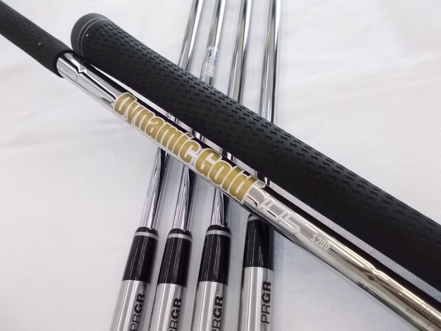 Golf Iron Set PRGR RS Forged Dynamic Gold 105 S200 6pcs 5-P JAPAN