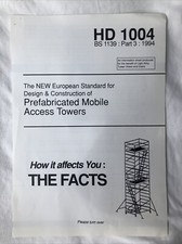 A4 Leaflet 1994 Prefabricated Mobile Access Towers By Zip Up