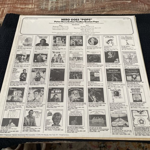PETER NERO/ARTHUR FIEDLER/BOSTON POPS Nero Goes "Pops" RCA ANL1-1970 Org Shrink - Picture 2 of 2
