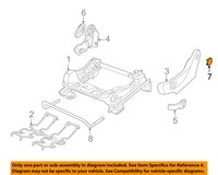Fiat 2013 500 Seat Track-cap Left 1vb64jxwaa Fiat 2013 500 Seat Track-cap Left 1vb64jxwaa