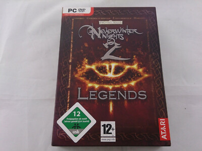 Neverwinter Nights 2 Legends PC DVD Box 2008 Spiel Game guter Zustand  