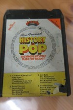 ALAN FREEMAN'S HISTORY OF POP - TAPE 1  - 8 TRACK CARTRIDGE.