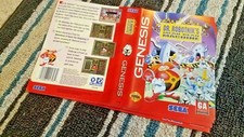 BOX ART ONLY Dr. Robotnik's Mean Bean Machine Original Sega Genesis Case Sleeve