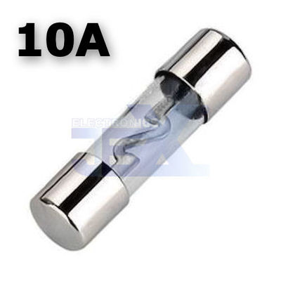 10 AMP AGU Large Fuse Glass Style Amp/Car/RV/Boat/Solar 12V/24V/32V 10AMP/10A