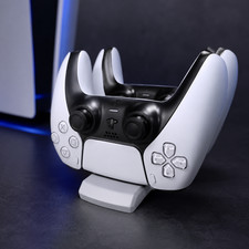 Cluzine Dual Charging Dock Station for PS5 Wireless Controller Fast Charger