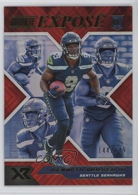 2022 Panini XR Rookie Expose Red /149 Kenneth Walker III #RXP-12 v9t