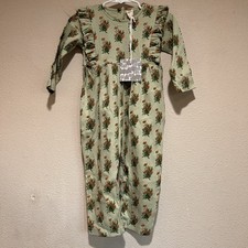 kate quinn baby one piece 18-24 months organic cotton green