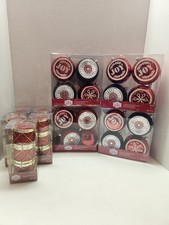 Holiday Time Shatterproof Christmas Ornaments Red, Gold, Black  Silver