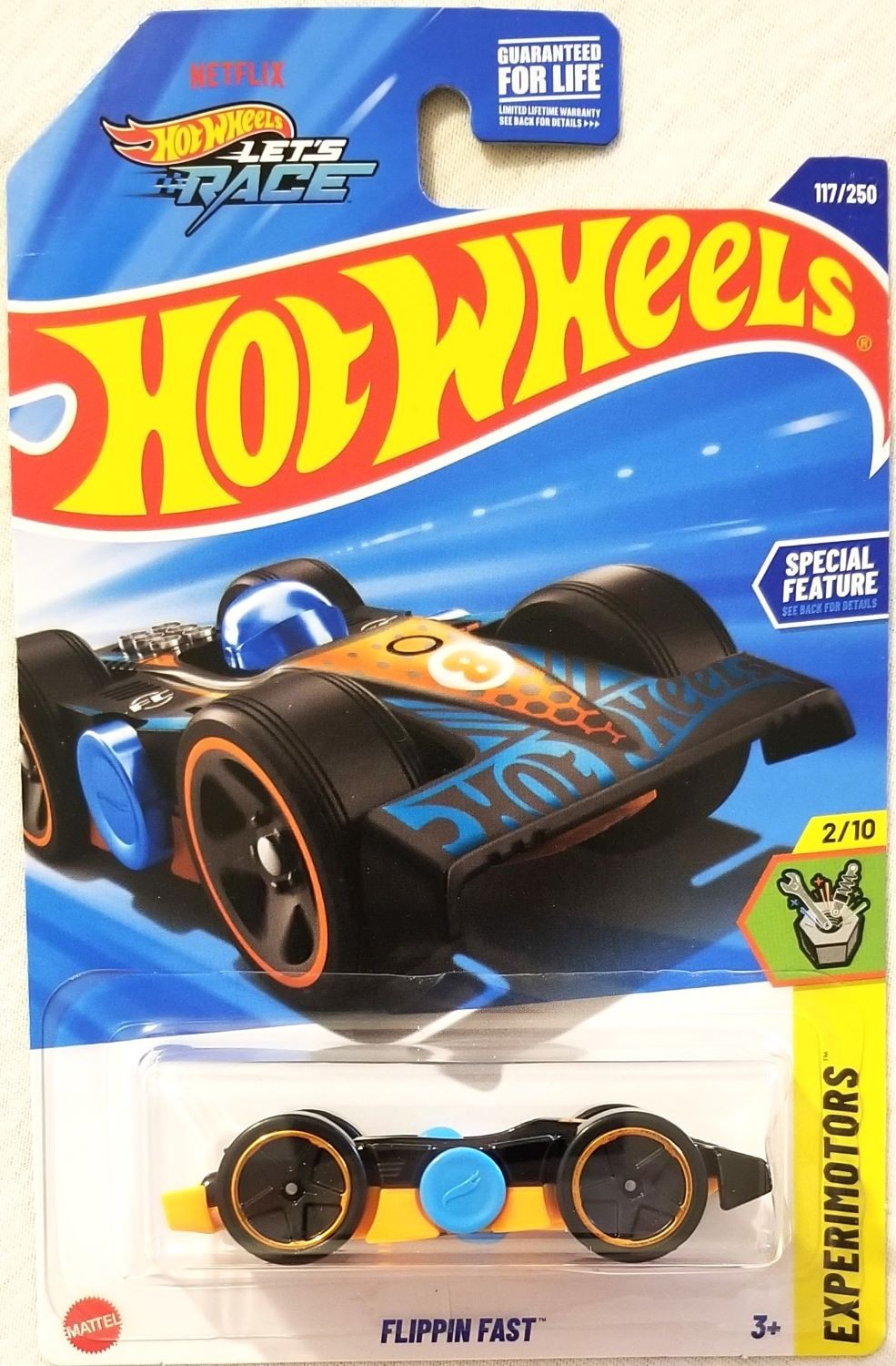 Hot Wheels - 2025 Experimotors 2/10 Flippin Fast 117/250 (BBHYY58)