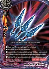 Future Card Buddyfight Dark Mad Knife S-UB06/0049EN U Darkness Dragon World